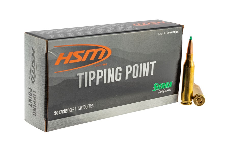 Hsm 270 Winchester 140 Grain Sierra GameChanger Tipping Point20/Box