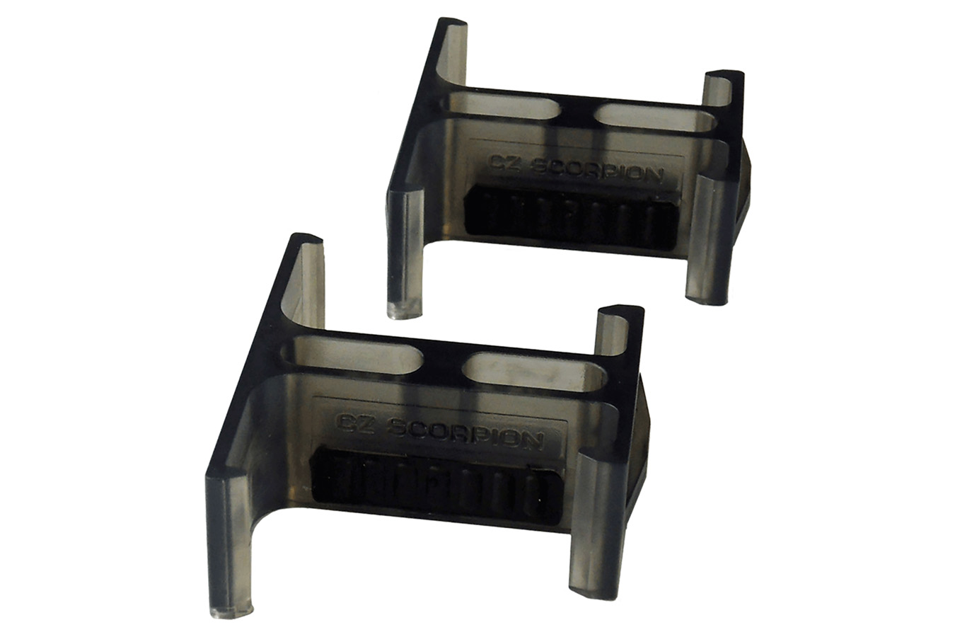 CZ Mag Coupler 30rd Compatible w/ CZ Scorpion Magazines Smoke Plastic