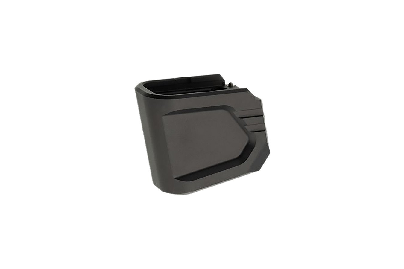 Tyrant Cnc Magazine Extension Fits Glock 43x/48 Black Aerospace Grade Aluminum