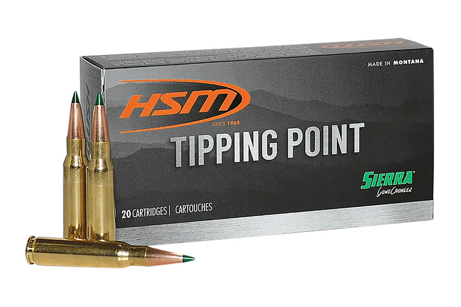 Hsm 7mm Remington Magnum 162 Grain Hornady SST Tipping Point 2 super Shock Tip 20/Box