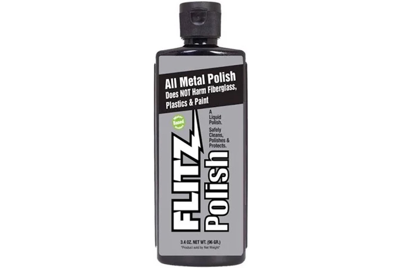 Flitz Metal, Plastic and Fiberglass Liquid Polish Bottle