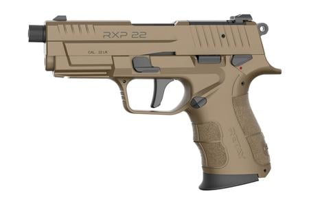 RXP22 22LR FDE THREAD BARREL W/ 2 - 13RD MAGAZINES