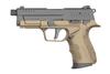 RETAY USA RXP22 22LR FDE / BLK SLIDE THREAD BARREL W/ 2 - 13RD MAGAZINES