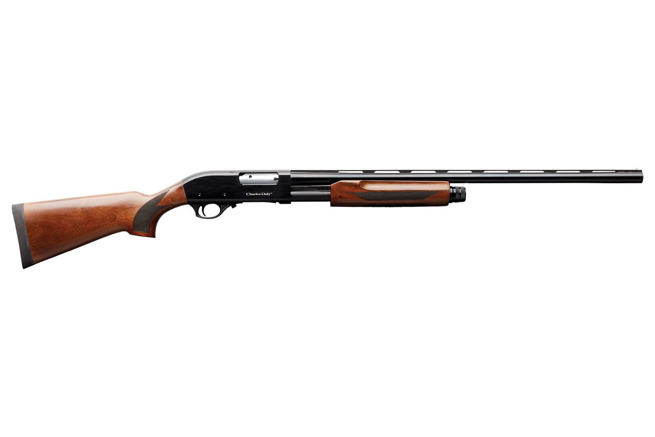 Chiappa 301 12 Gauge Pump Action Shotgun With Gloss Wood Stock 