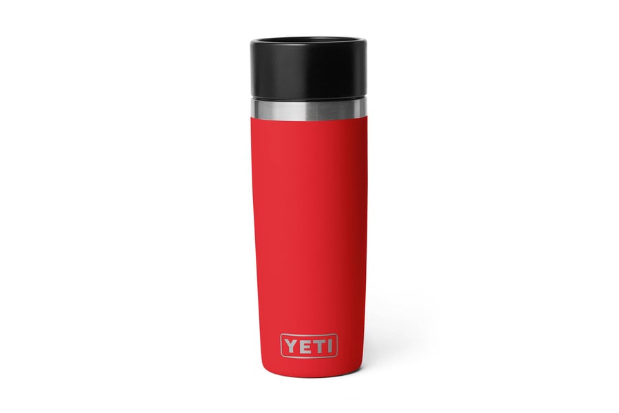Yeti Coolers Rambler 16oz Travel Bottle Rescue Red