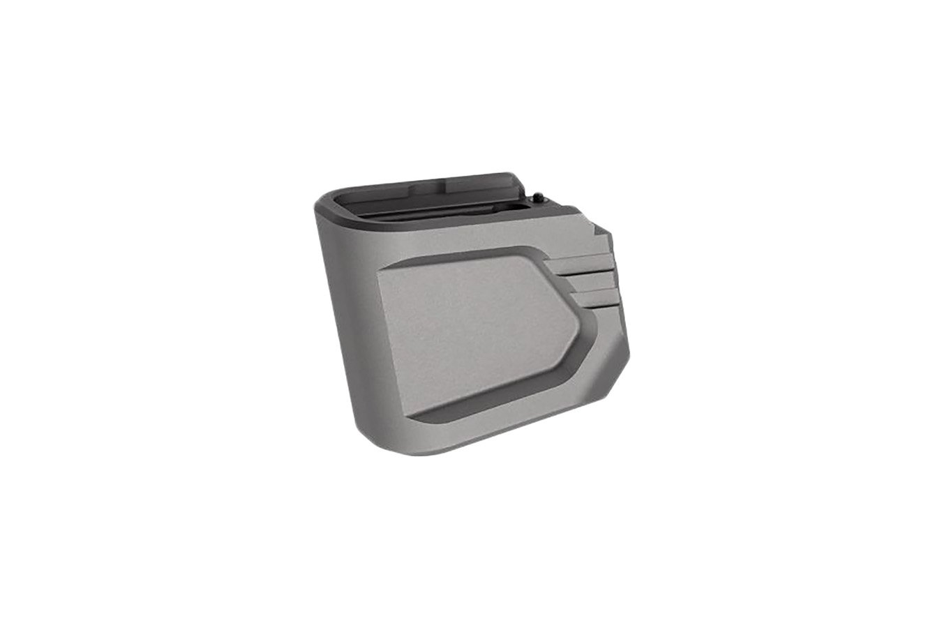 Tyrant Cnc Magazine Extension Fits Glock 43x/48 Gray Aerospace Grade Aluminum