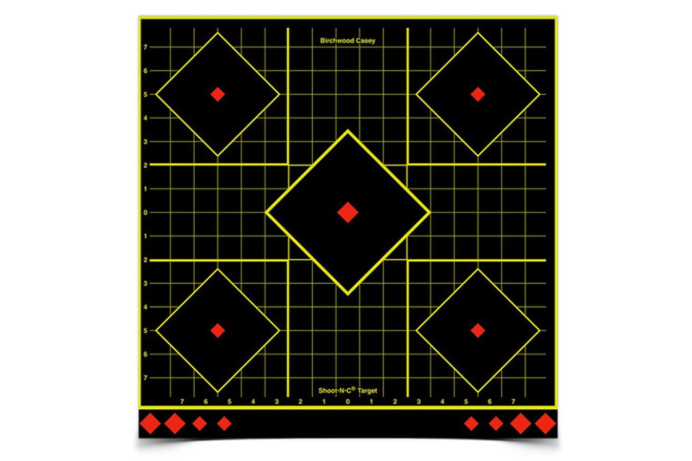 Birchwood Casey Shoot•N•C® 17.75 Inch Sight-In, 5 Targets - 85 Pasters
