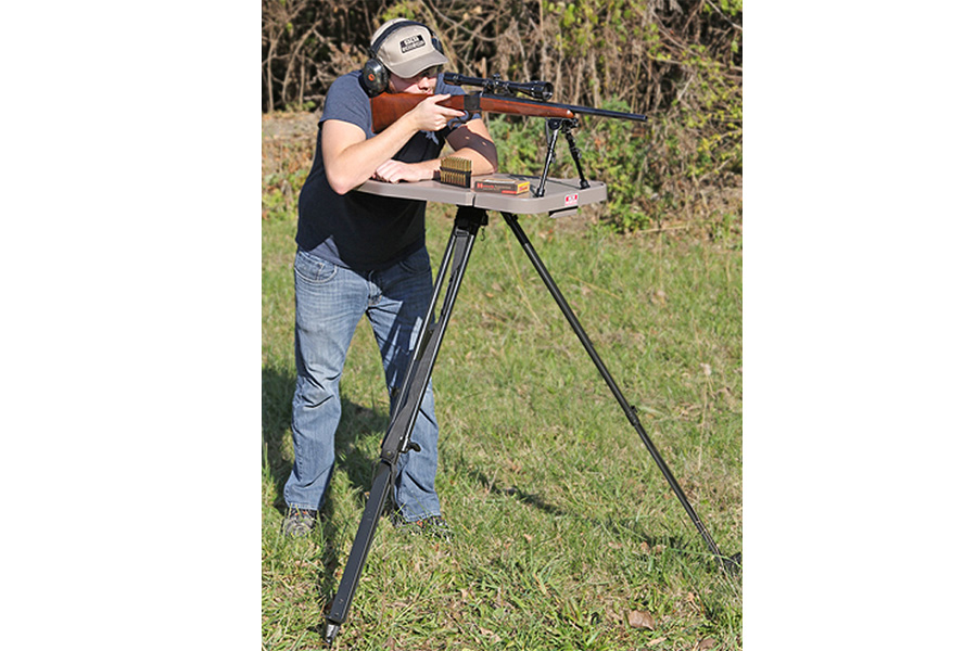 MTM Hi-Low Shooting Table Black/FDE 18