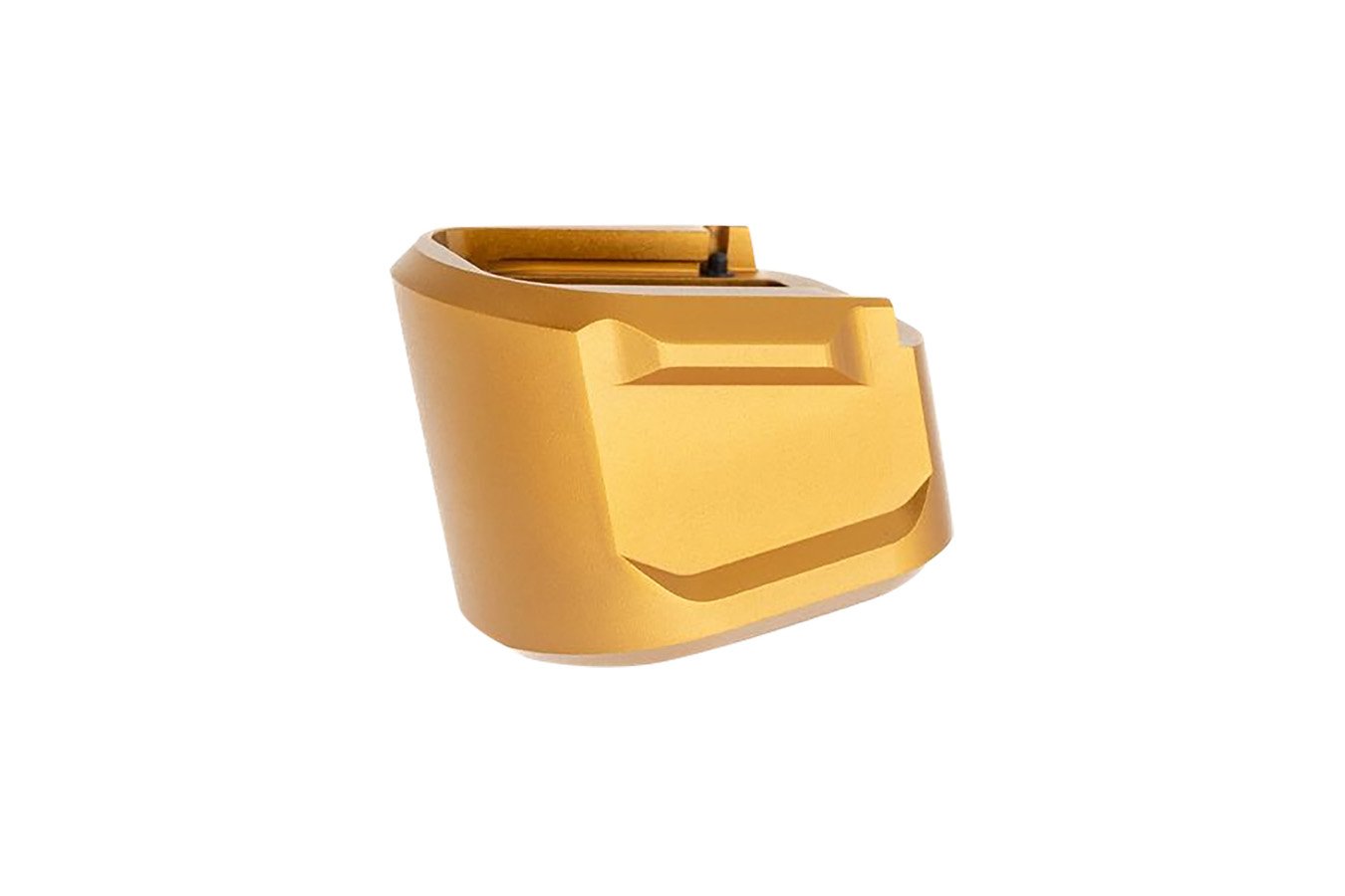 Tyrant Cnc Magazine Extension 9mm Fits Springfield Echelon 5rd Gold Aluminum
