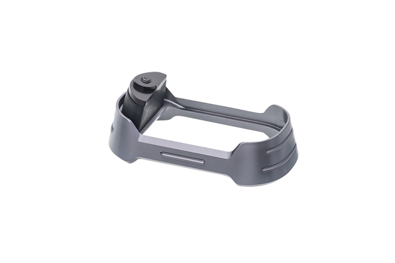 Tyrant Cnc Magwell Fits Glock 43x/48 Grey Aluminum