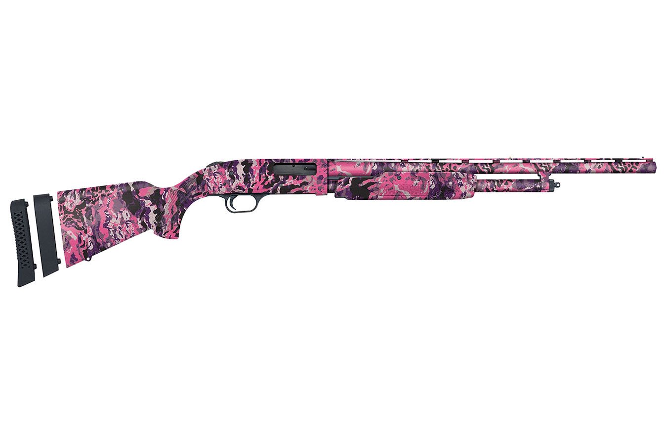 Mossberg 500 20 Gauge Pump Action Shotgun In Muddy Girl Wild Camouflage 