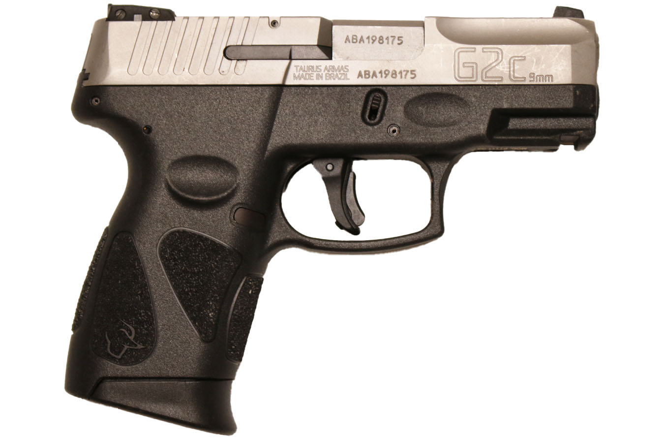 Taurus G2C 9mm Used Police Trade-in Pistol with Stainless Slide