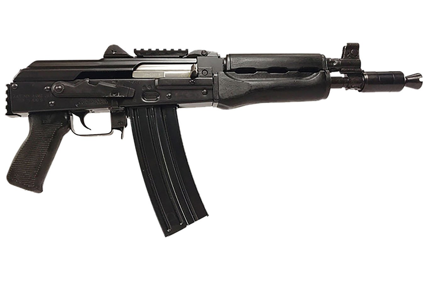 Zastava ZPAP85 5.56 MM Tactical Pistol With Muzzle Brake 