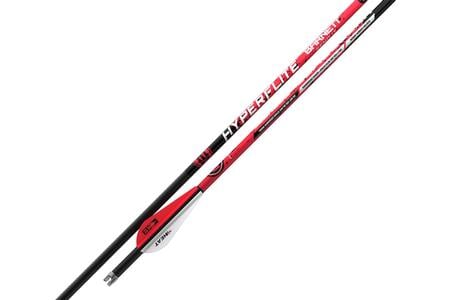 HYPERFLITE 20` ARROWS 3PK RED/WHT HEAT VANES 