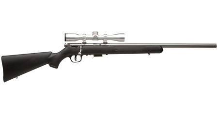 SAVAGE 93FVSS XP 22 WMR Bolt Action Rimfire Rifle Package with Scope