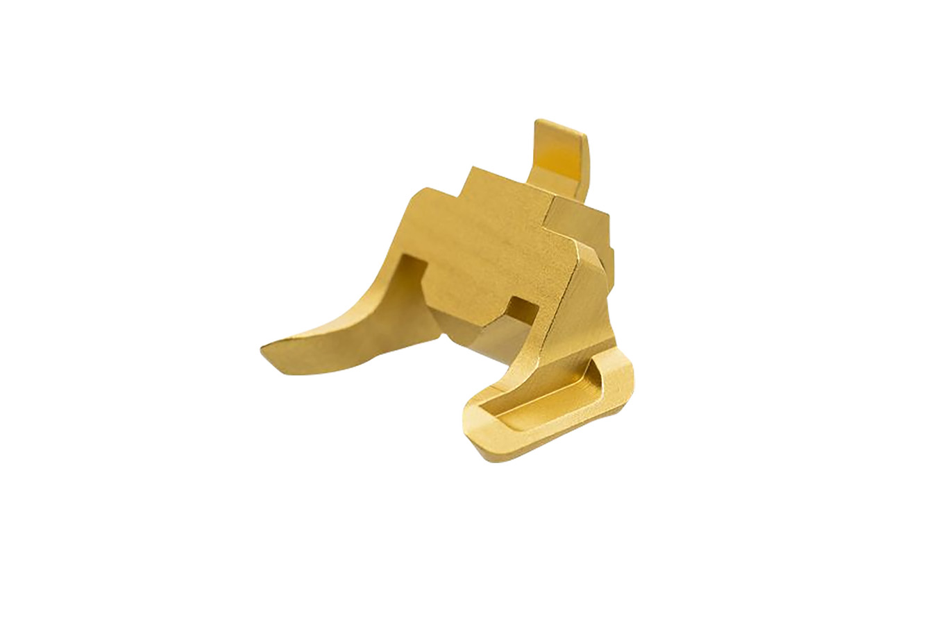 Tyrant Cnc Extended Magazine Release 9mm/40 S&W Fits Heckler & Koch VP9/VP40 Gold Aluminum