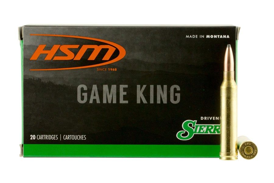 Hsm 7mm Remington Magnum 175 Grain Sierra GameKing Spitzer Boat Tail Game King 20/Box