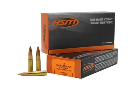 HSM 300BLK4N     300 BO  220 HPBT            20/25