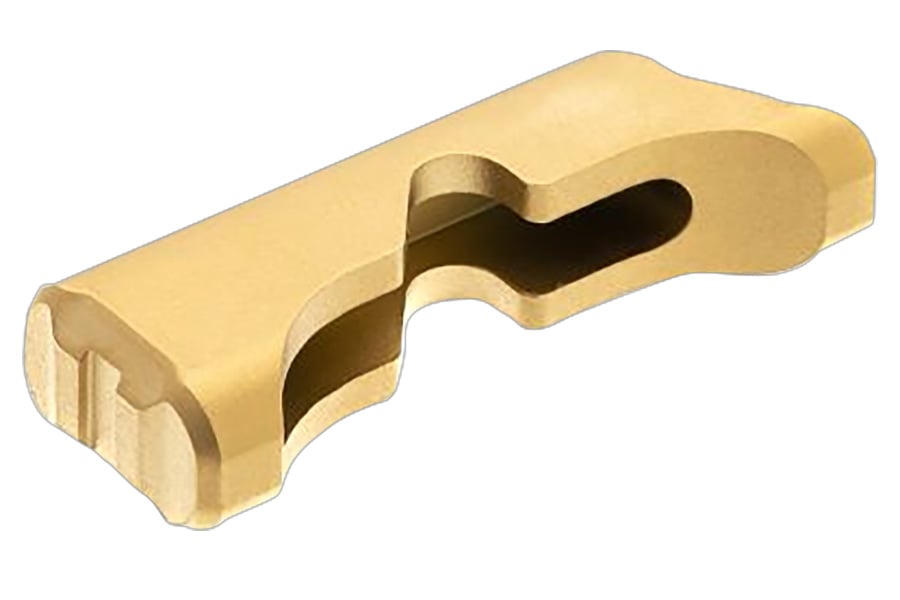 Tyrant Cnc Extended Magazine Release Springfield Echelon PVD Gold Steel