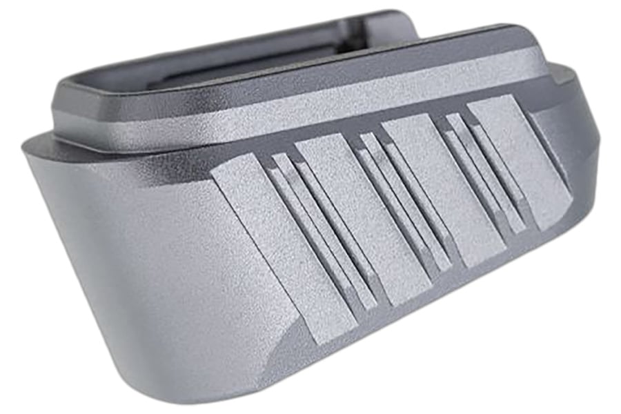 Tyrant Cnc Hellcat Magazine Extension Fits Springfield Hellcat Pro Grey 7000 Series Aluminum
