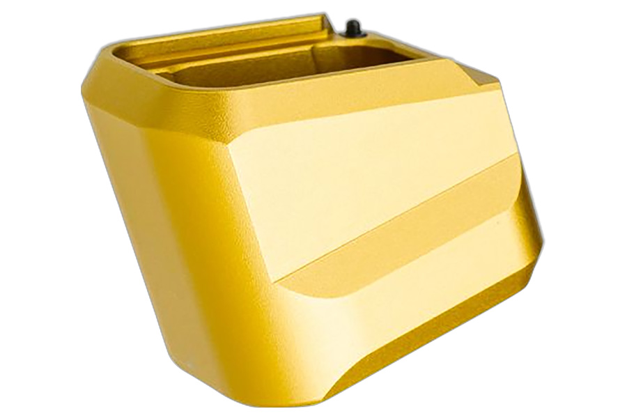 Tyrant Cnc Magazine Extension Extension Fits H&K VP9/VP40/VP30 5rd Gold Aluminum