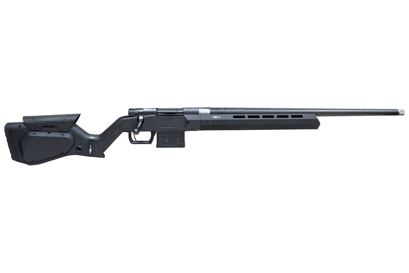 Howa M1500 Hera 308 Win Bolt Action Rifle With Carbon Fiber Threaded Barrel,Black Hera H7 Chassis Stock