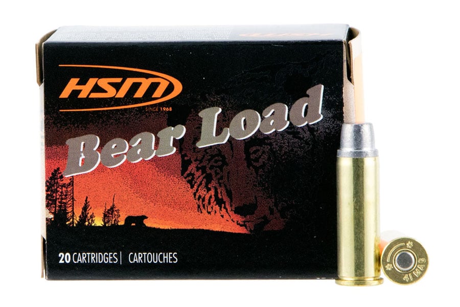 Hsm 41 Remington Magnum 230 Grain Semi Wadcutter Bear Load 20/Box