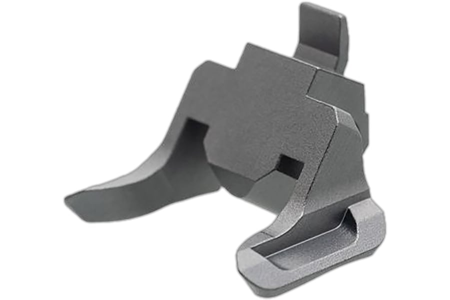 Tyrant Cnc Extended Magazine Release 9mm/40 S&W Fits Heckler & Koch VP9/VP40 Grey Aluminum