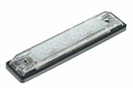 SLIM LINE II 4IN  LOW PROFILE LED STRIP LIGHT, 3528 LED  BLUE / 2 PCS X #4 X 22