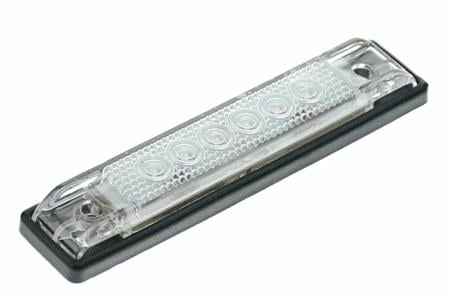 SLIM LINE II 4IN  LOW PROFILE LED STRIP LIGHT, 3528 LED  WHITE / 2 PCS X #4 X 2