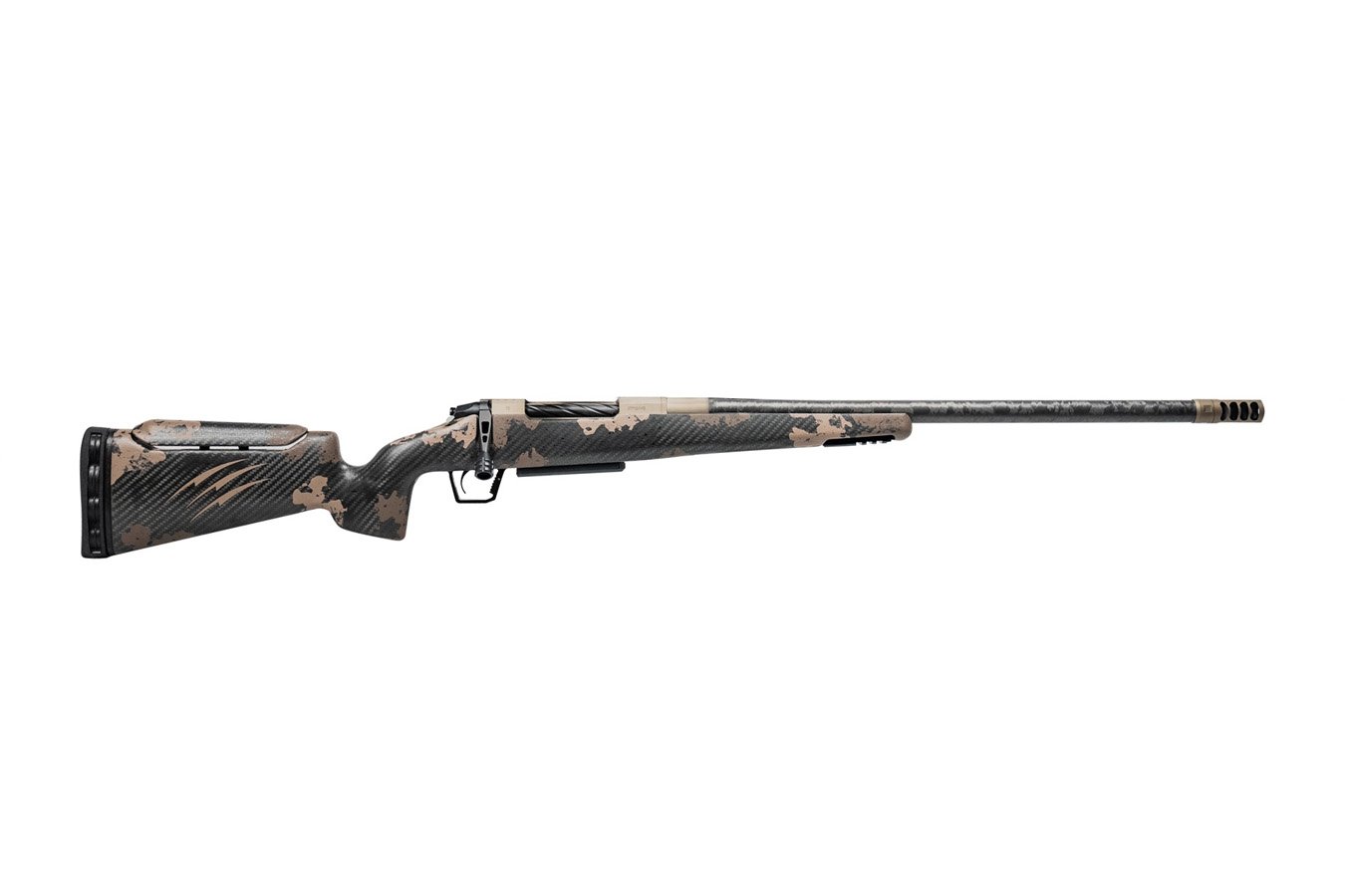 Fierce Firearms Carbon Rival XP 300 PRC Bolt Action Rifle with Sonora Camo Carbon Stock