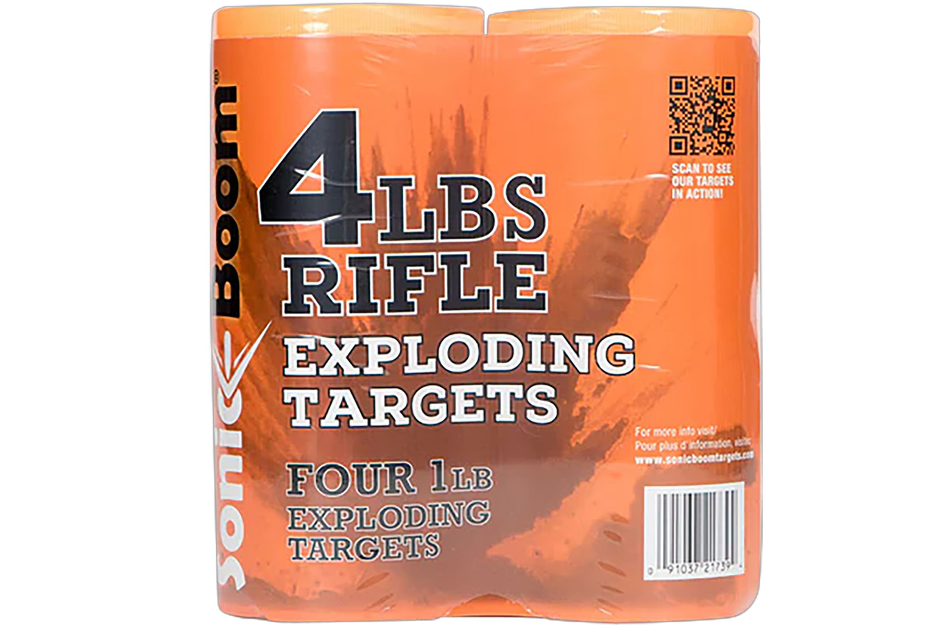 Sonic Boom 1LB Four Pack exploding Targets