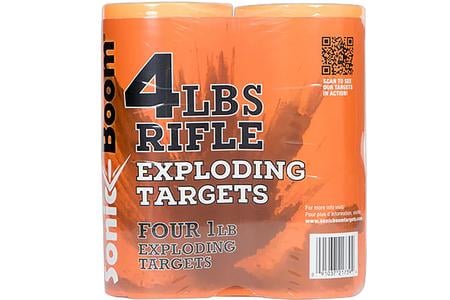 1LB EXPLODING RIFLE TARGET 4 PACK