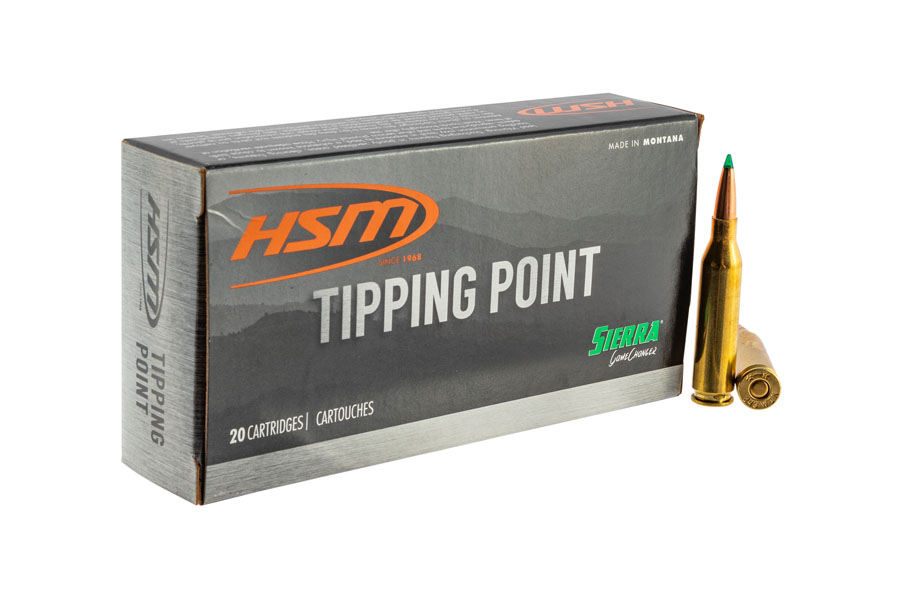 Hsm 6mm Creedmoor 90 Grain Sierra GameChanger Tipping Point 20/Box
