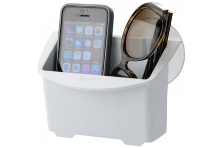 WHITE GPS/CELL PHONE CADDY