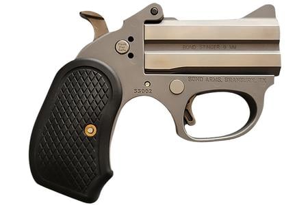 HONEY B 22LR 2RND SHOT 3` BARREL MATT STAINLESS STEEL FRAME BLACK EXTENDED GRIPS