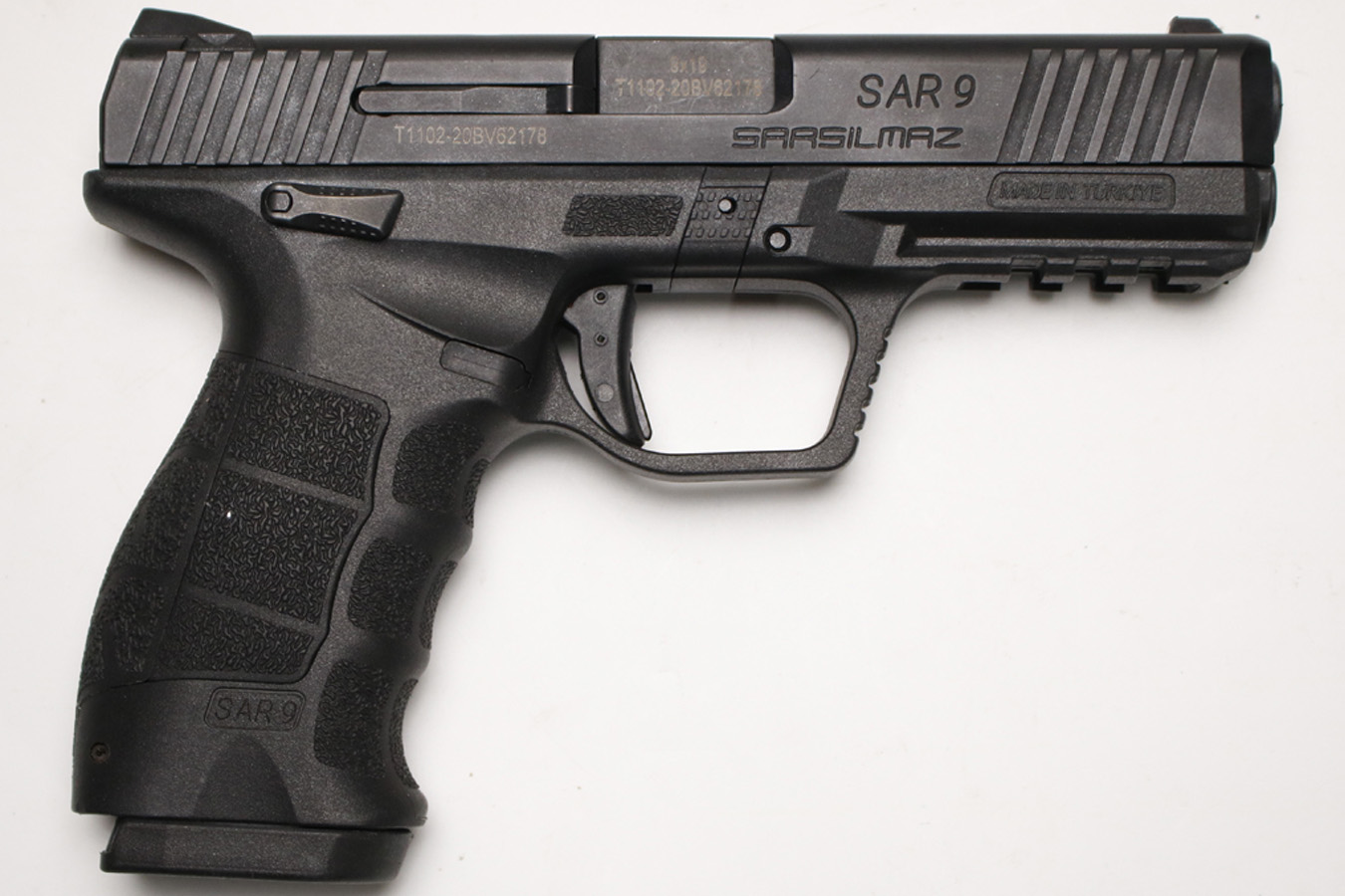 Sarsilmaz SAR9 9mm Used Police Trade-In Pistol with Two Magazines