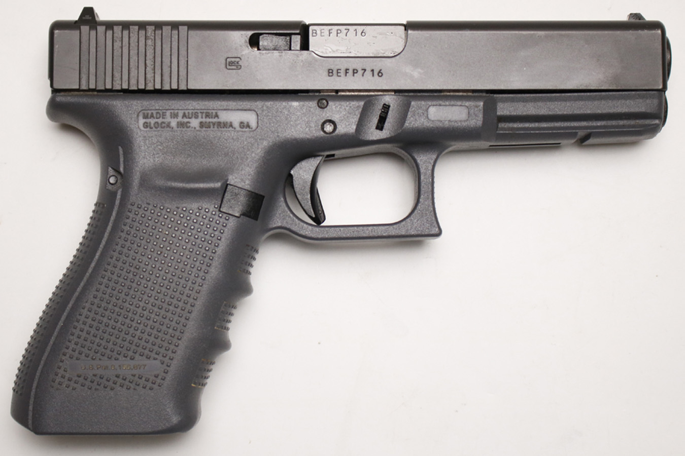 Glock 20 Gen 4 10mm Police Trade-In Pistol (Magazine Not Included)
