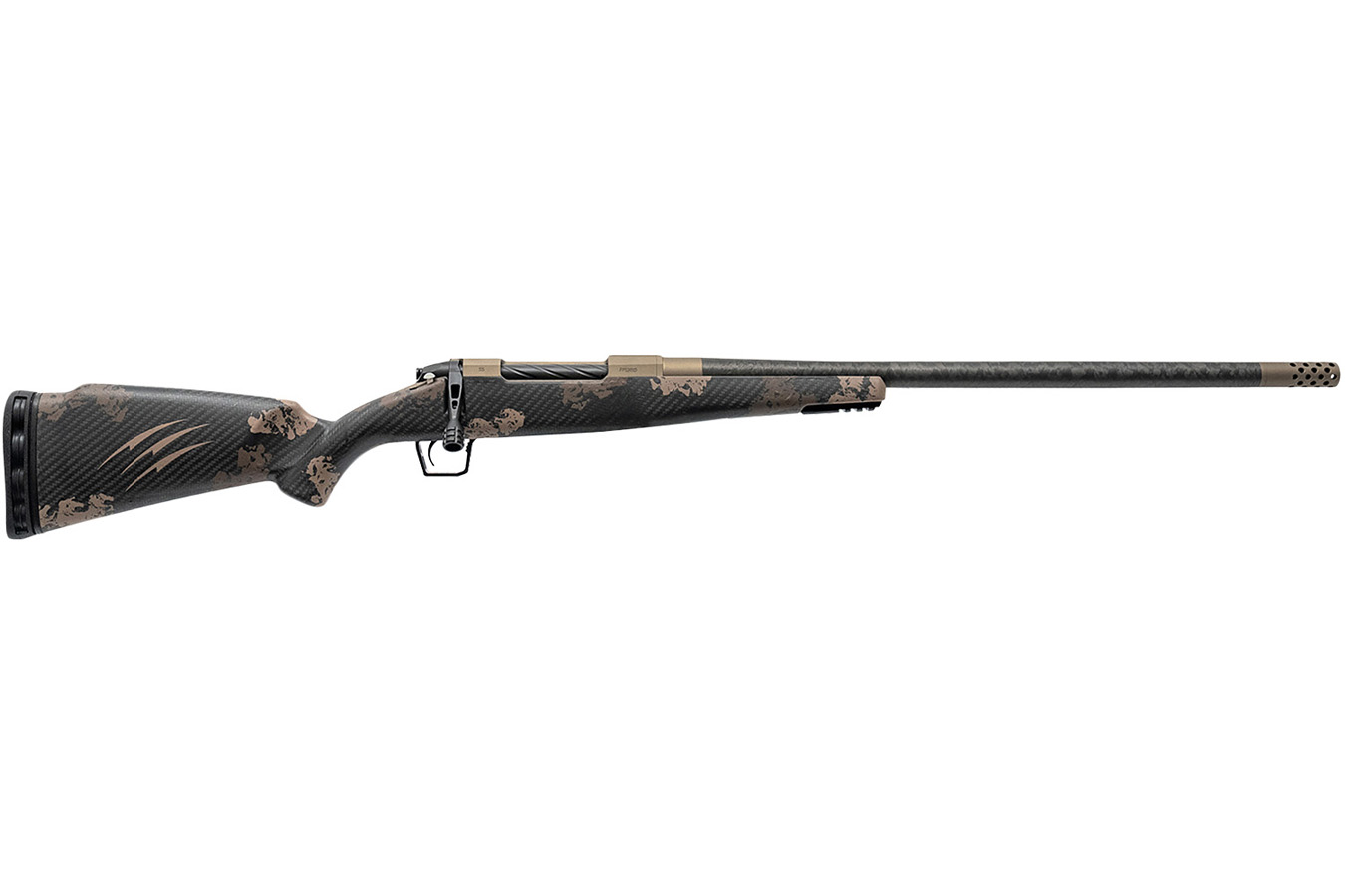 Fierce Firearms Carbon Rogue Full Size 7mm PRC Bolt Action Rifle with Sonora Ambush Camo Stock