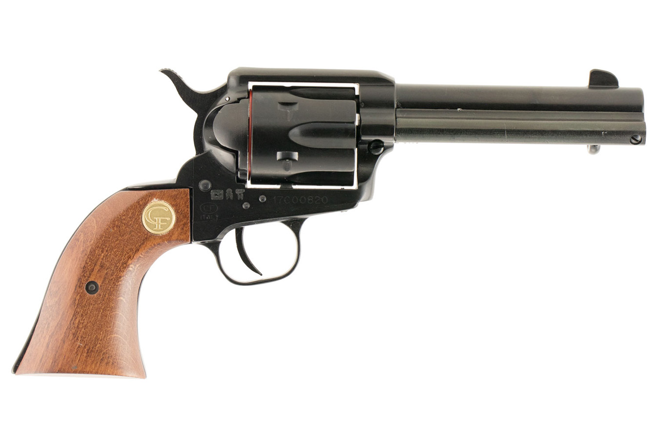 Chiappa SAA 1873 Medium Frame 22 LR Pistol with Wood Grips