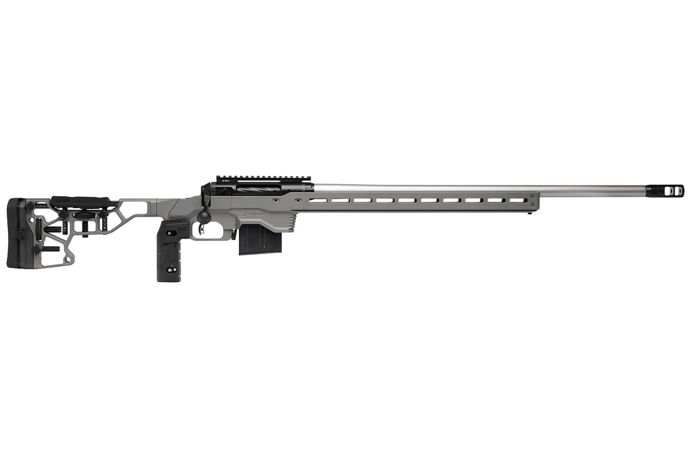 Savage 110 Elite Precision Full Size 223 Rem Bolt Action Rifle with MDT ACC Chassis Gray Cerakote
