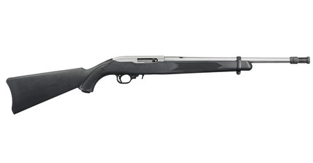 RUGER 10/22 Tactical FS 22 LR Stainless Autoloading Rifle with Flash Suppressor