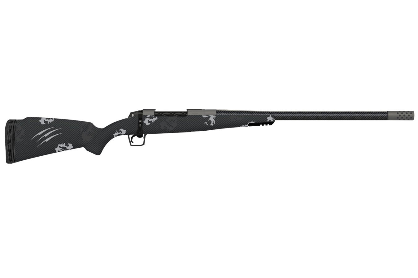 Fierce Firearms Carbon Rogue Full Size 7mm PRC Bolt Action Rifle with Phantom Camo Stock