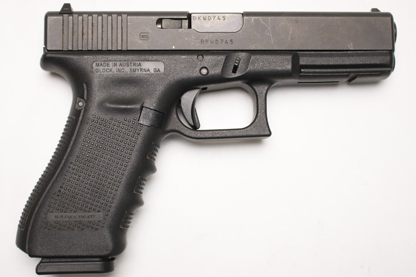 Glock 22 Gen4 40 S&W Used Police Trade-in Pistol