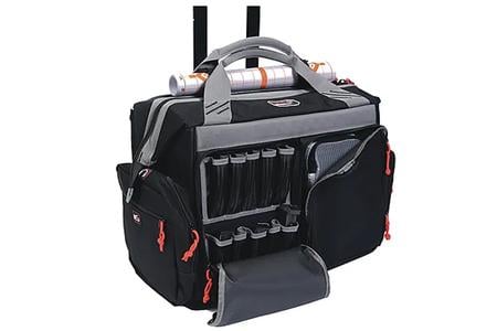 GPS 2215RB      ROLLING RANGE BAG W/TELE HNDL  BLK