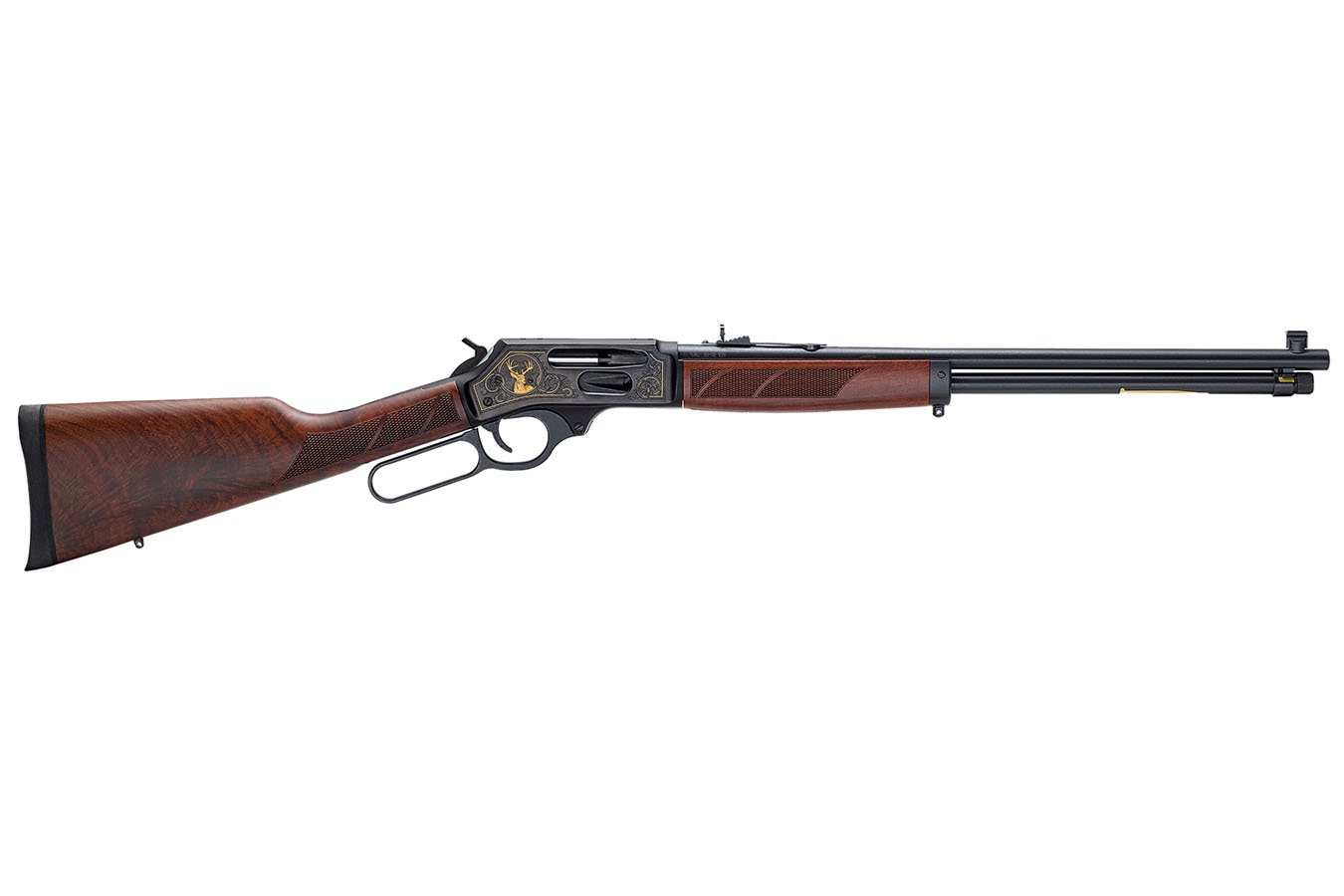 Henry Side Gate Wildlife Edition 30-30 Winchester Lever Action Rifle With Fancy American Walnut 
