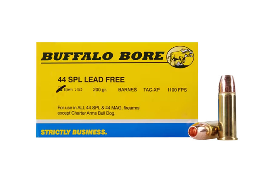Buffalo Bore 44 Smith & Wesson Special 200 Grain Barnes TAC-XP Lead Free Strictly Business 20/Box