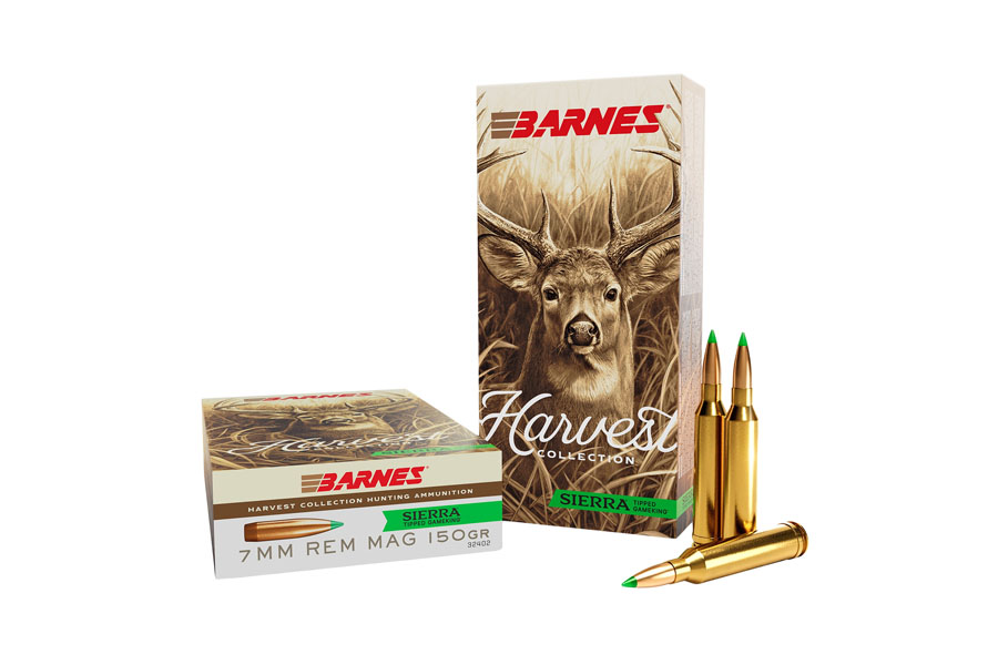 Barnes 7mm Remington Magnum 150 Grain Sierra Tipped GameKing Harvest 20/Box