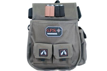 GPS 1093CSP     DLX SHELL PCH TWIN PCH BELT  OLIVE