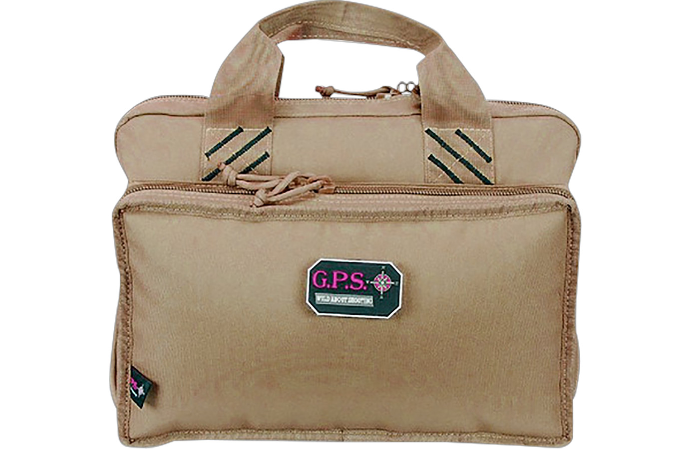 Gps 4 Handgun Range Bag with side pockets that are designed to store Items such as Magazines and Spare Ammo